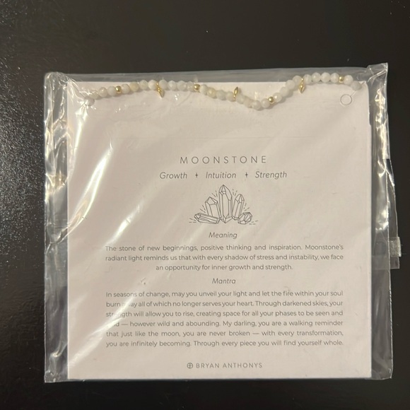 Bryan Anthonys Healing Stone Moonstone Bracelet - Picture 2 of 7